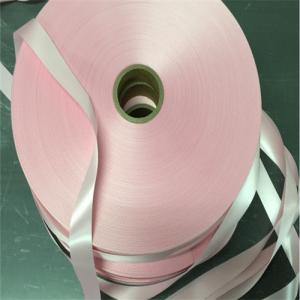 double face polyester satin pink